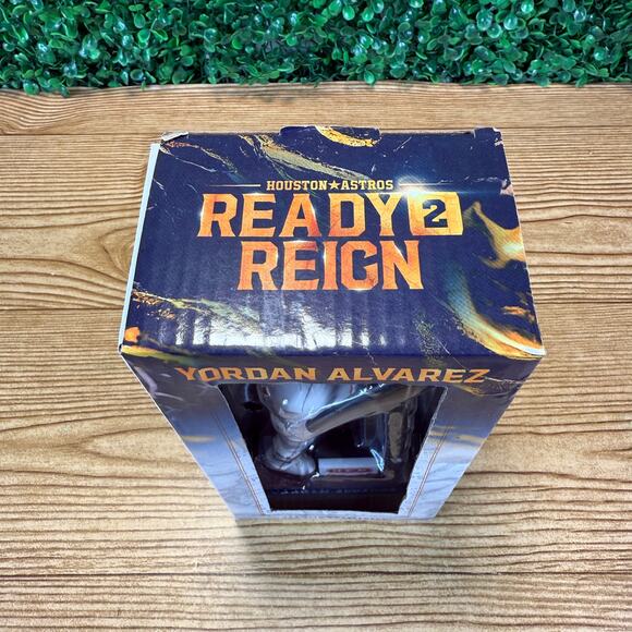 NIB Houston Astros Yordan Alvarez Bat Flip Bobblehead SGA 2023 - Picture 5 of 7